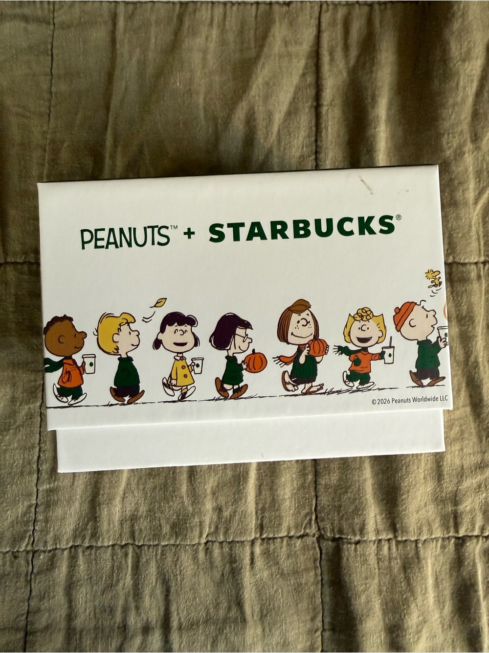NWT Peanuts + Starbucks Pumpkin Coffee Mug